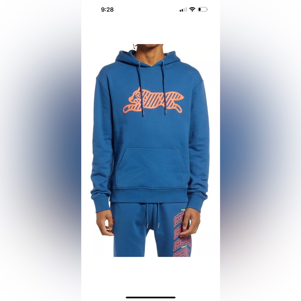 Ice Cream Running Dog Hoodie
